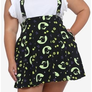 The Nightmare Before Christmas Oogie Boogie Suspender Skirt Plus Size